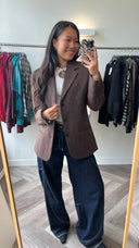 Fieke 100% wol blazer - S