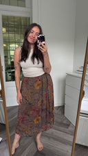 Geprinte rok - M-L