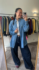 Gigi denim overshirt - L