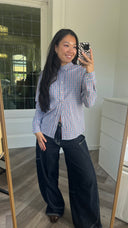 Kirsten katoenen blouse - S