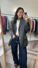 Val 100% wol blazer - M