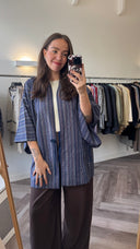 Orla 100% zijden kimono - L
