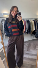 Selma wool-blend trui - L