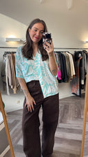 Matilde geprinte blouse - L