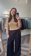 Agnes 100% wol top - M