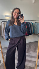 Alexa wool-blend trui - L