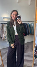 Alicia wool-blend vest - M