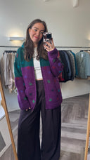 Alina 100% wol vest - XL