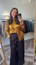 Arwen satijnen blouse - M