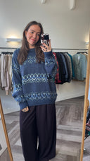 Avalon alpaca-blend trui - L
