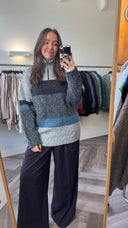 Roxanne wool-blend trui - L-XL