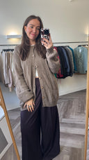 Corina wool-blend vest - L