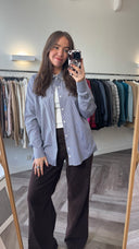 Georgette katoenen overhemd - XL