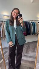 Gwendolyn wool-blend blazer - M-L