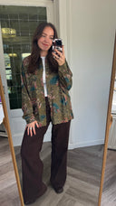 Pauline geprint overhemd - L