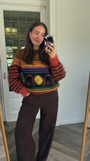 Philine mohair-blend trui - M