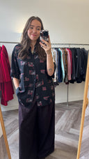 Fenja geprinte blouse - XL