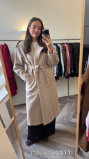 Jolijn cashmere-blend winterjas - M-L