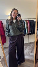 Calanthe 100% wol trui - L