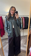 Odelia geborduurd overshirt - XL