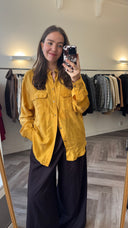 Quirine 100% zijde blouse - L