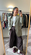 Jade saliegroene blazer - L
