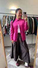 Britt fuchsia blouse - S
