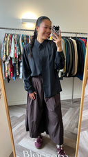 Maud zwarte blouse - M