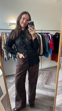 Saar kanten blouse - M