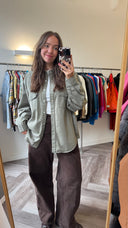Demi katoenen overshirt - L