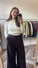 Lotte angorawollen trui - S/M
