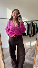 Lotte mohair vest - M