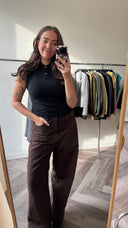 Lara polo top - M