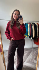 Rue wool-blend trui - L