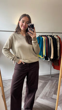 Djina 100% katoen trui - L