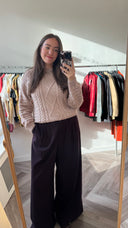 Ida wool-blend trui - M