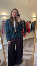 Wende cropped blazer - L