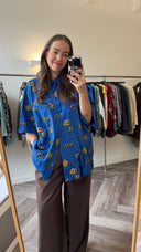 Liesel geprinte blouse - XXL