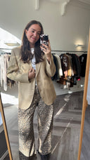 Lisan 100% linnen blazer - M/L