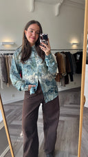 Sanne geprinte blouse - M-L