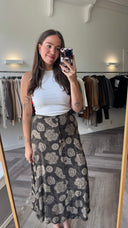 Farah geprinte rok - L