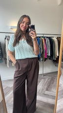 Marlo gebreide top - L