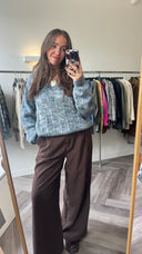 Celeste mohair-blend trui - M/L