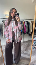 Aisha geprint overhemd - XL