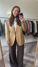 Clau 100% katoen blazer - L