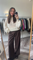 Klea mohair-blend trui - L