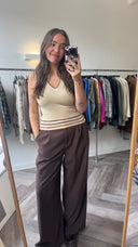 Sil gebreide top - M