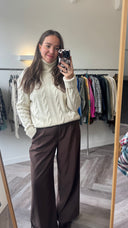 Delphine wool-blend coltrui - XL