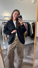 Yvon mohair-blend vest - M