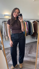 Odette 100% wol pantalon - M-L